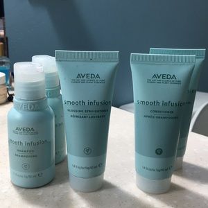 AVEDA shampoo, conditioner & glossing straightener